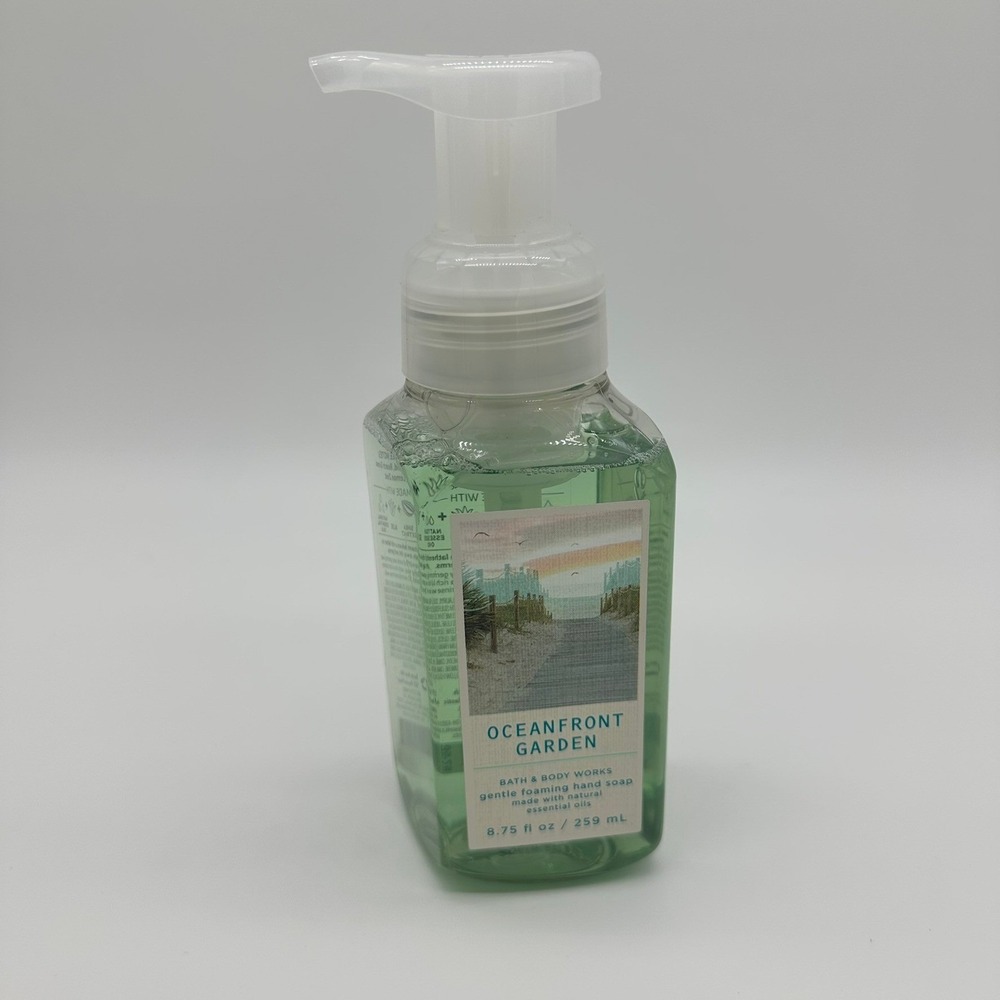 Bath & Body Works Oceanfront Garden Gentle Foaming Hand Soap 8.75oz Discontinued